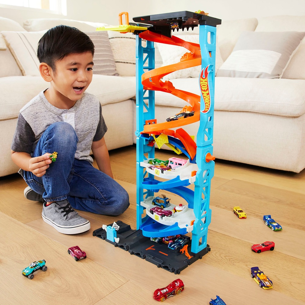 Hot Wheels City Verwandlungs-Rennturm-Set