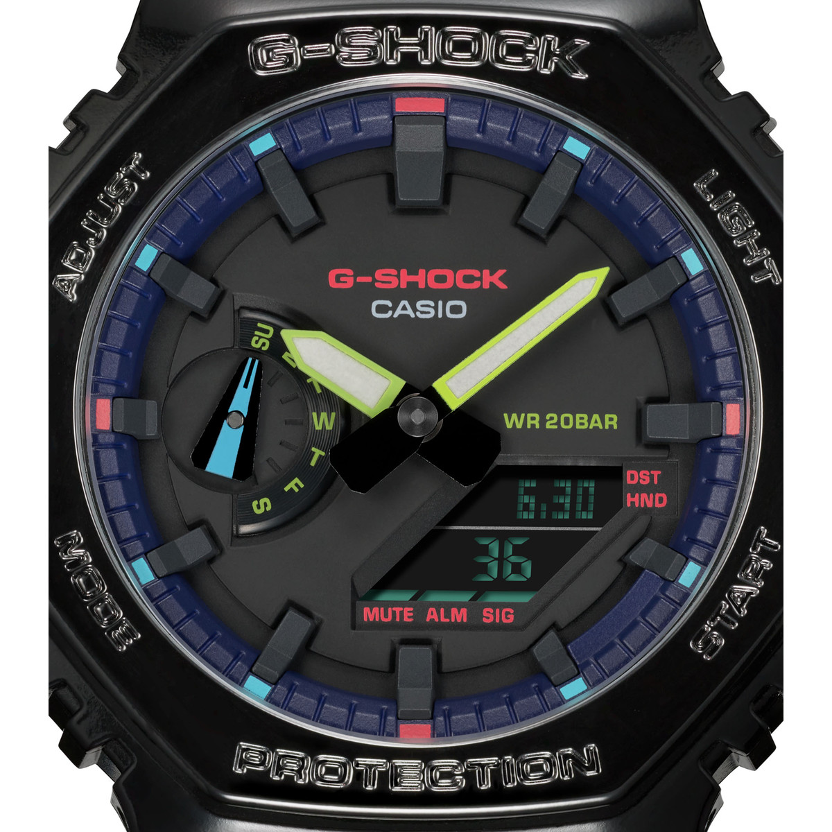 Montre CASIO G-SHOCK homme bracelet résine noir