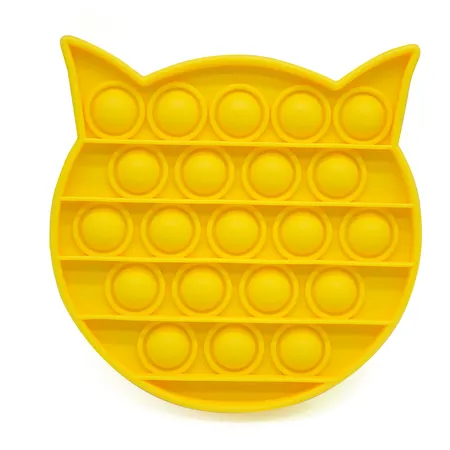 HCM Kinzel Bubble Fidget - Katze, pop it, farblich sortiert