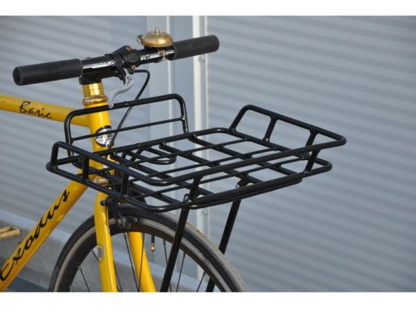 Bike Partner Alu Sort Frontlad, 26-28