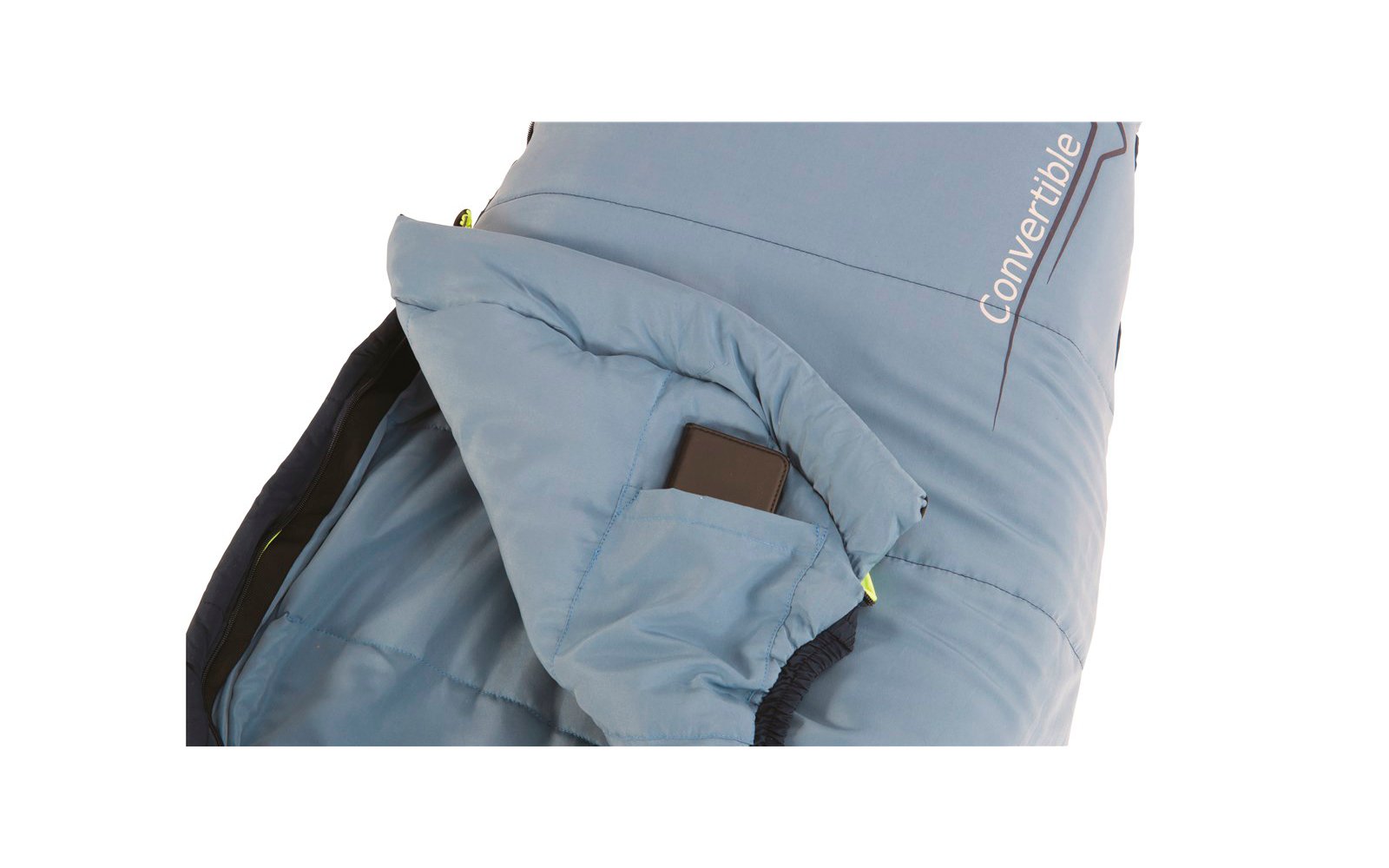 Outwell Convertible Junior Schlafsack olive