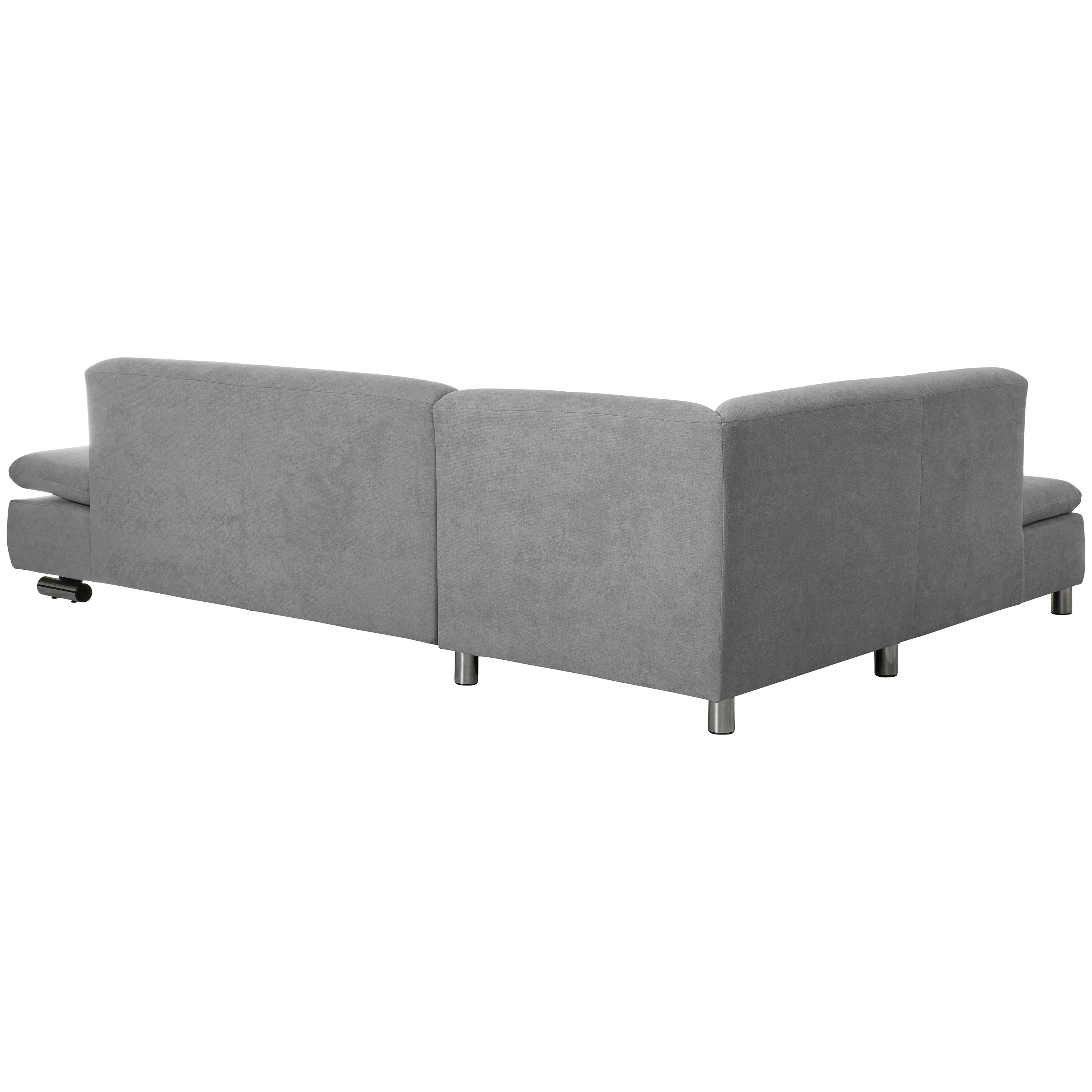 Max Winzer Terrence Ecksofa links mit Sofa 2,5-Sitzer rechts hellgrau