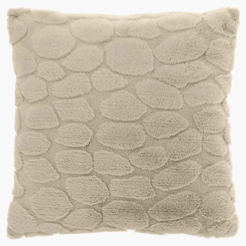 Unique Living - Sierkussen Daaf Chateau Grey -45x45cm