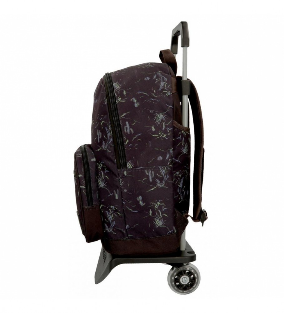 Mochila com Rodinhas Enso West Preta