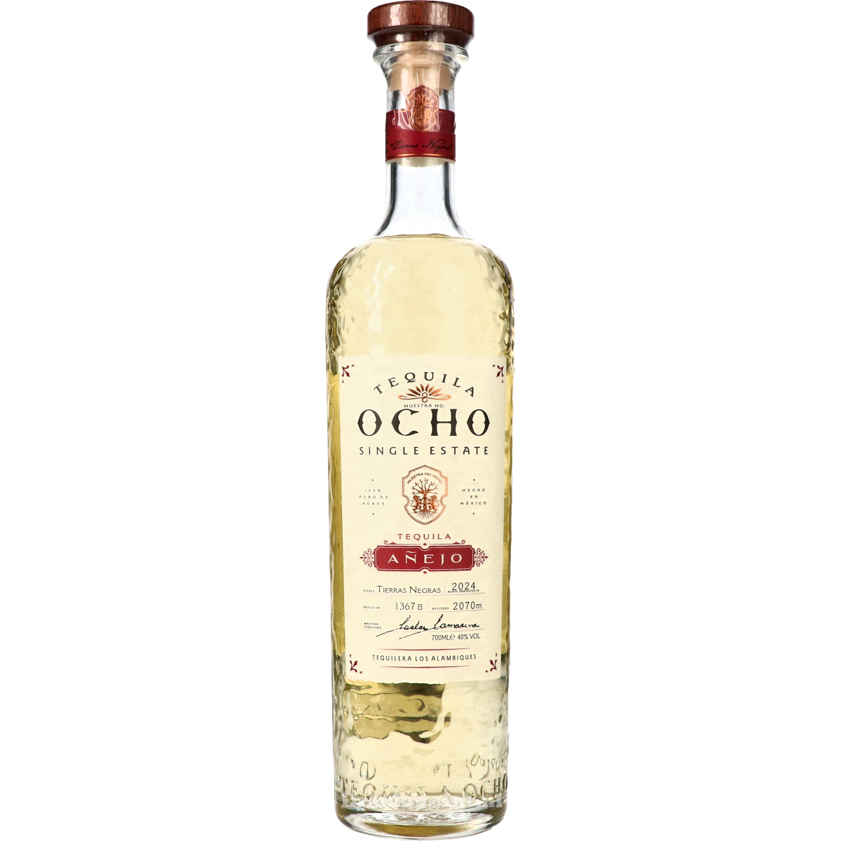 Ocho Anejo Tequila 70 cl