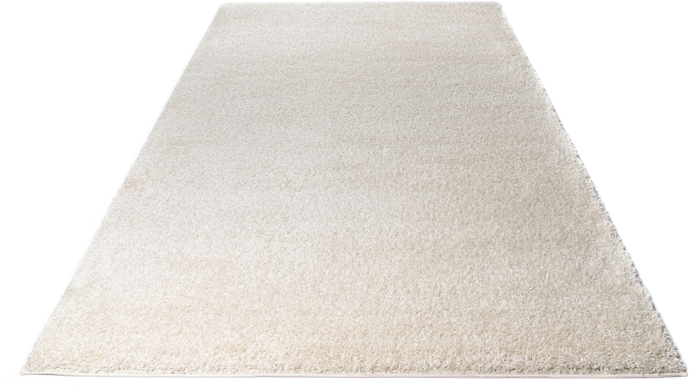 Bruno Banani Hochflor-Teppich »Shaggy Soft« rechteckig 30 mm Höhe gewebt, Uni Farben, besonders weich und kuschelig, Kundenliebling