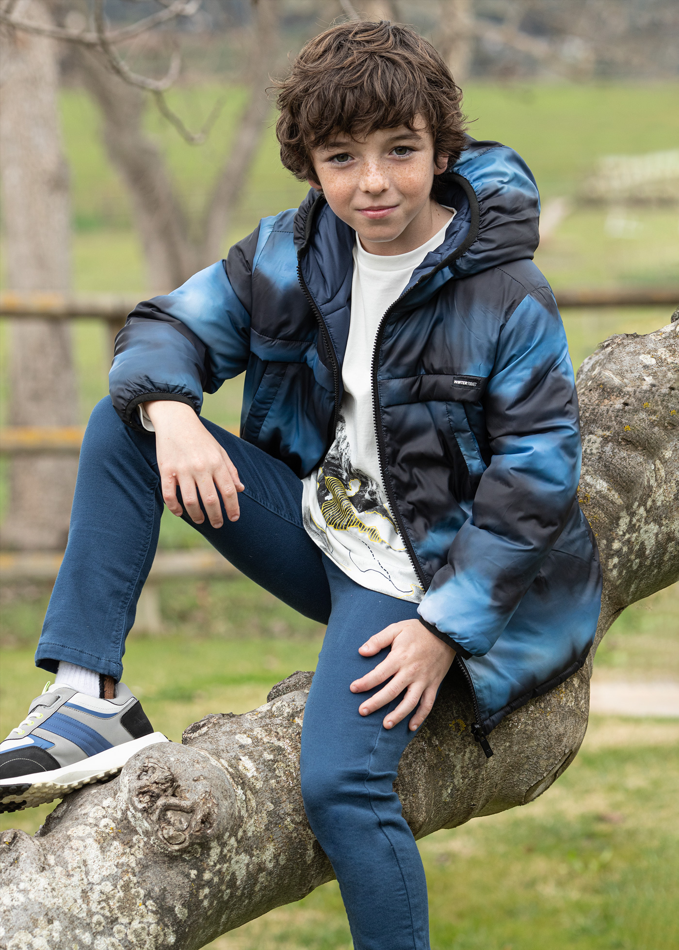 Calças de algodão de melhor qualidade para meninos, corte regular.