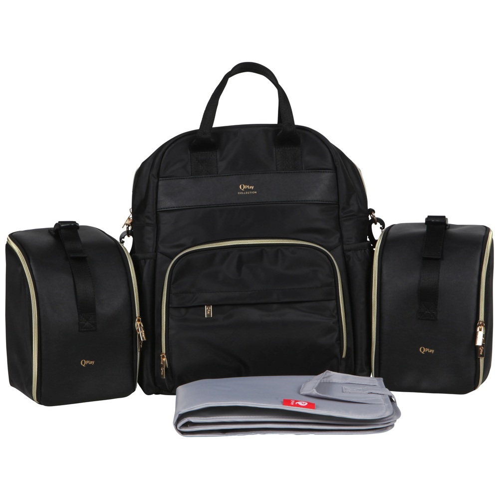 Play Wickeltasche Schwarz