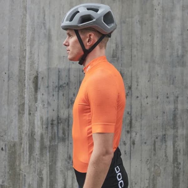 Maillot vélo POC ESSENTIAL ROAD JERSEY POC O ZINK ORANGE