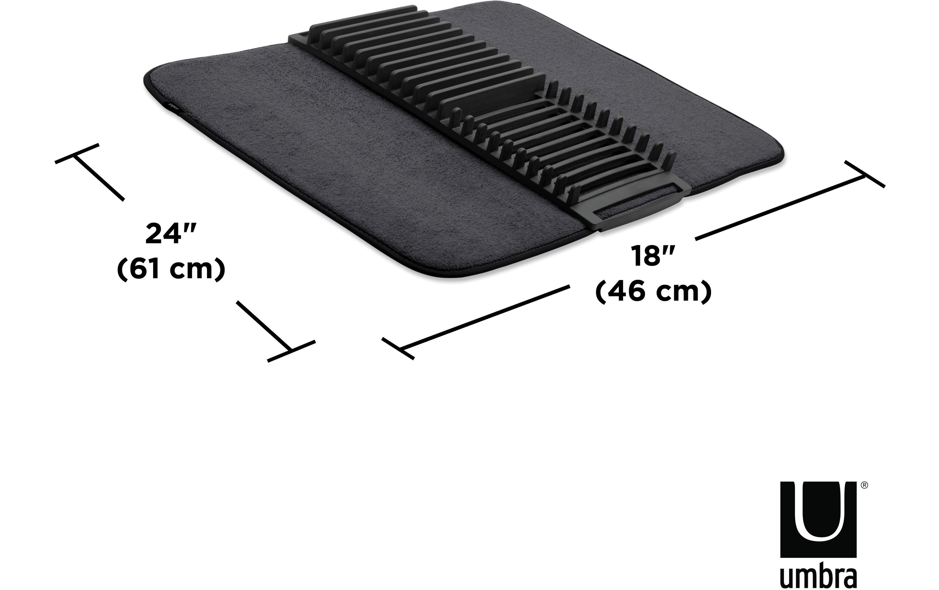 Abtropfgestell Udry faltbar, SchwarzGeschirr Abtropfgestell
