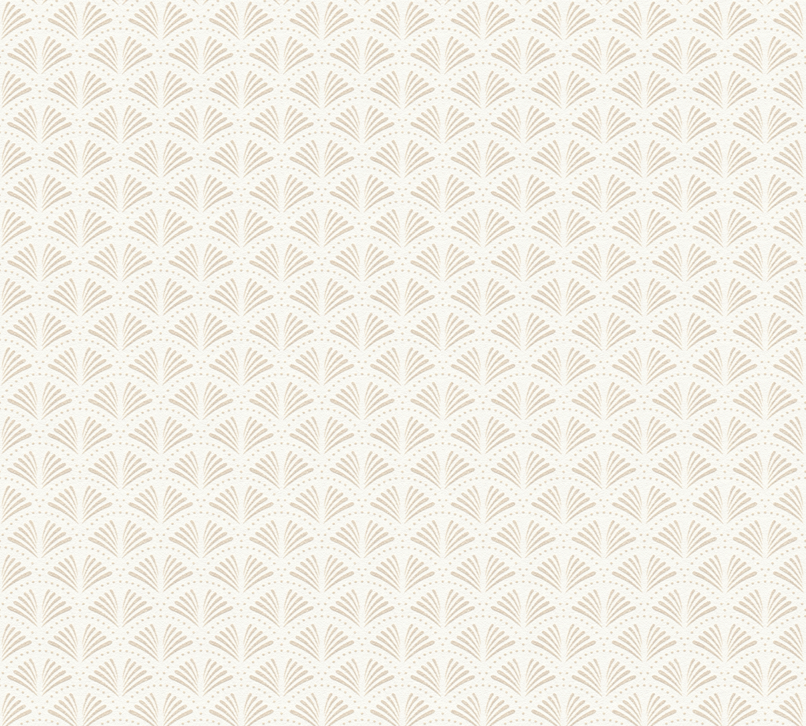 Vliestapete - beige-weiß - Grafik - 10 Meter
