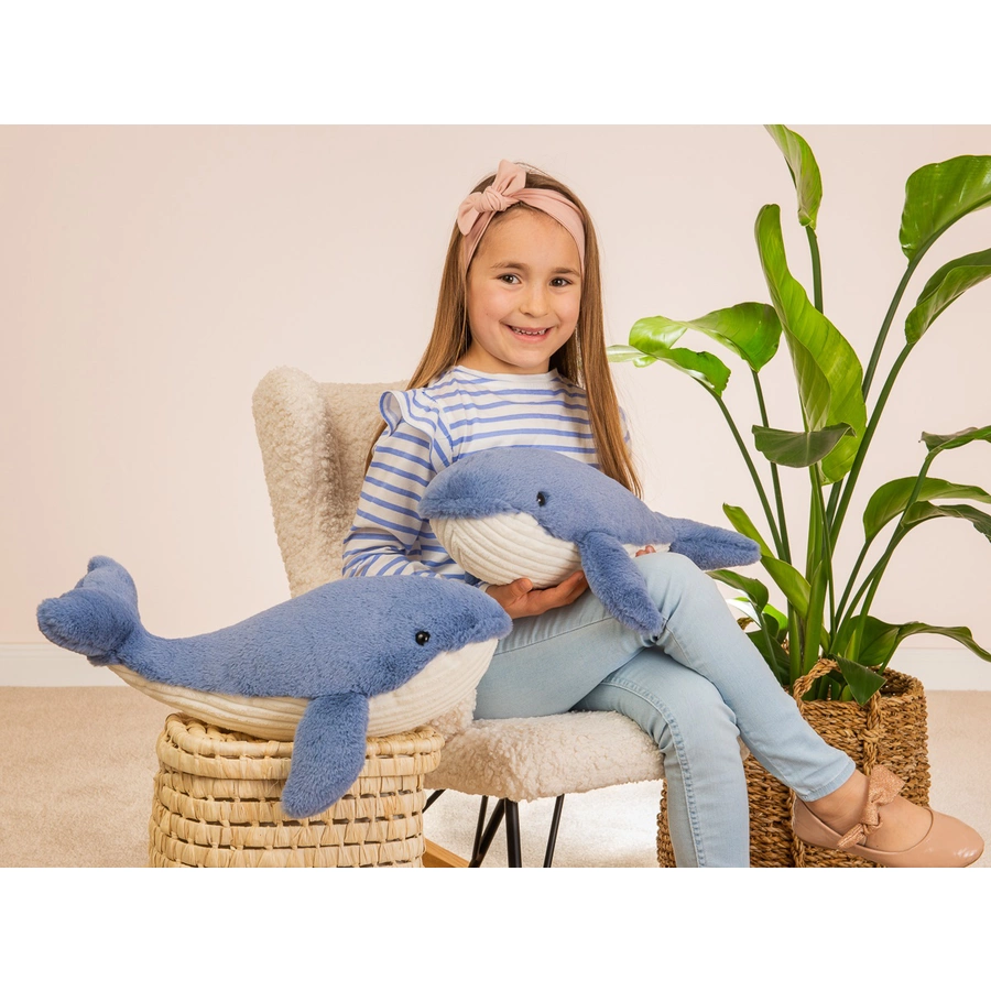 Teddy HERMANN® Walfisch Waltraud, 44 cm