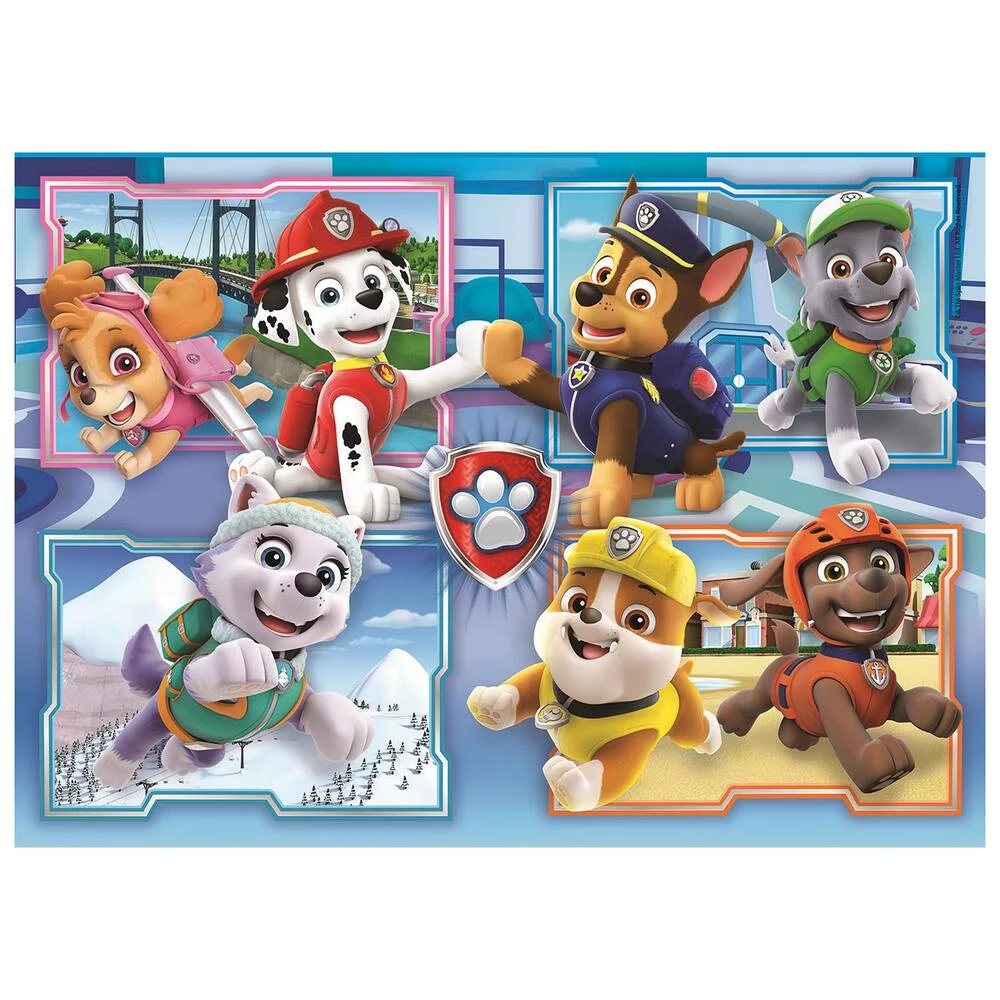PAT'PATROUILLE - PUZZLE - 2 X 60  PIECES
