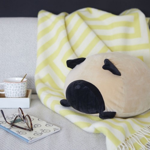 Almofada Balvi marrom Pug