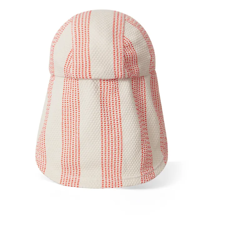 garbo&friends Casquette Anti-UV Rayée | Rose