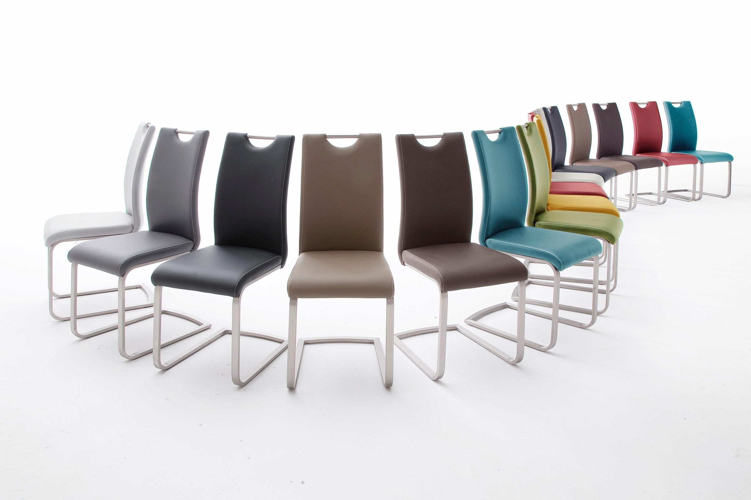 MCA furniture Freischwinger »Paulo« (Set) 4 Stk.Stuhl belastbar bis 120 kg