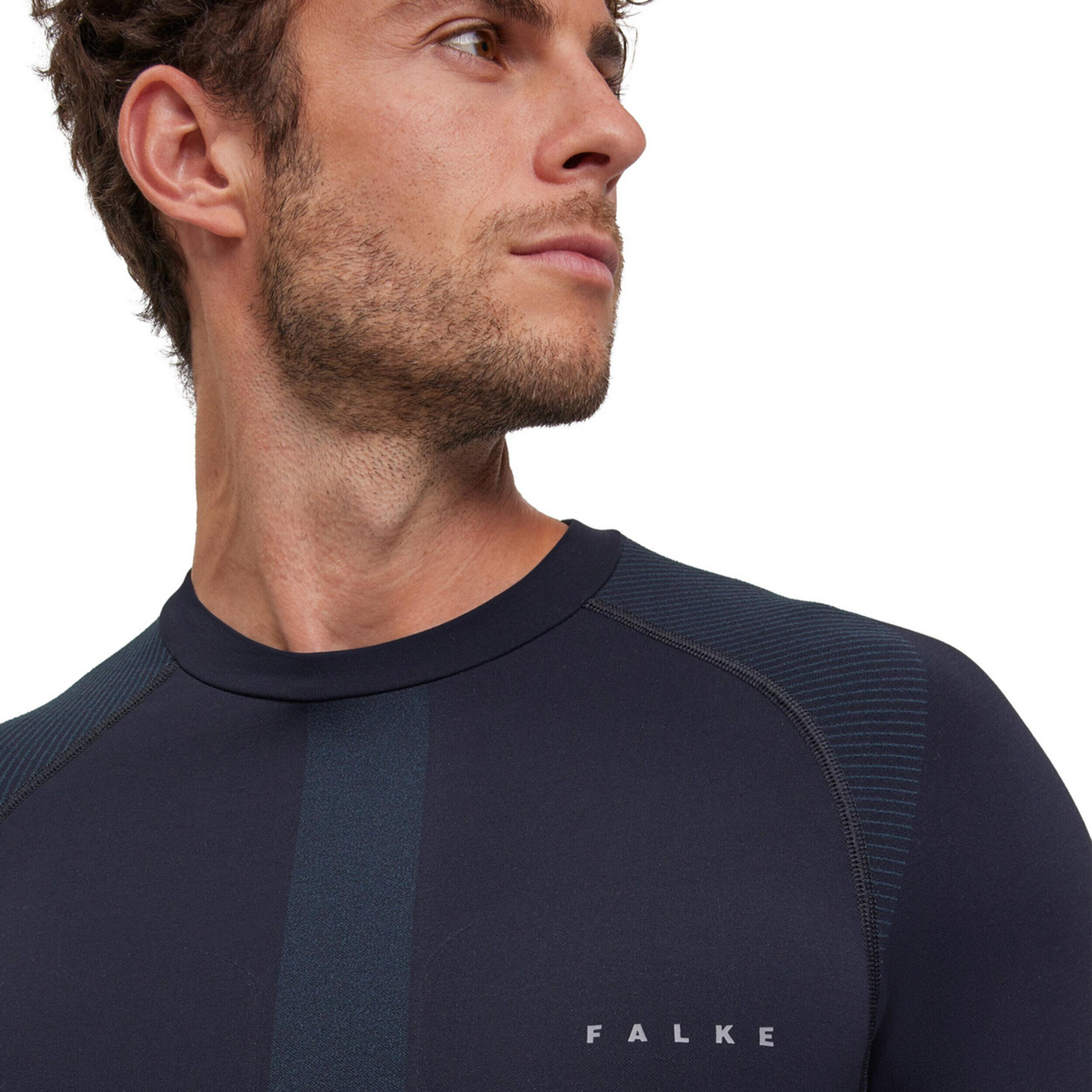 Falke Warm Maillot De Corps Hommes - Noir