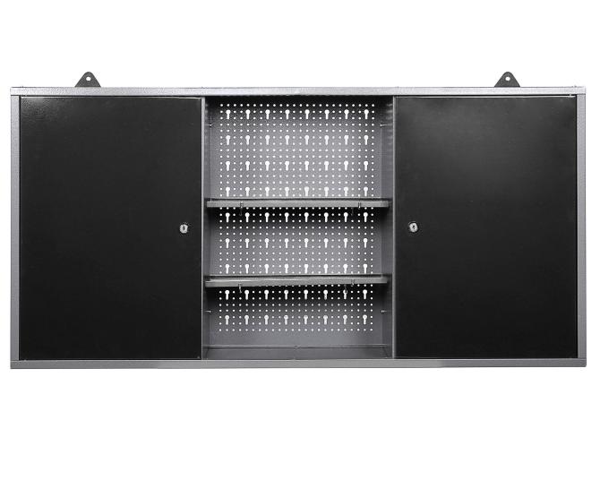Ondsi24 Gereedschapskast 120 cm Zwart, Werkplaatskast, Kast