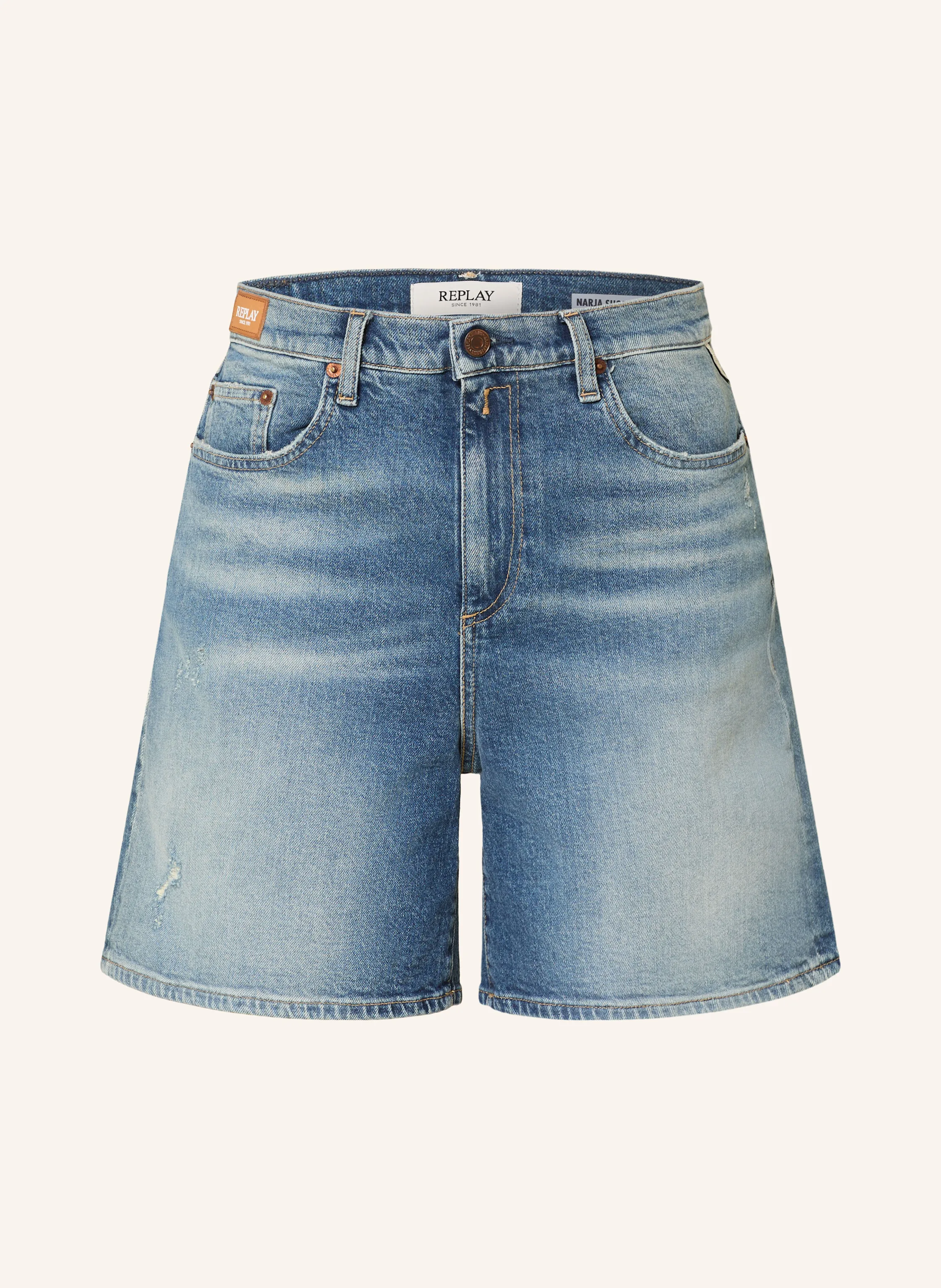 REPLAY Jeansshorts NARJA