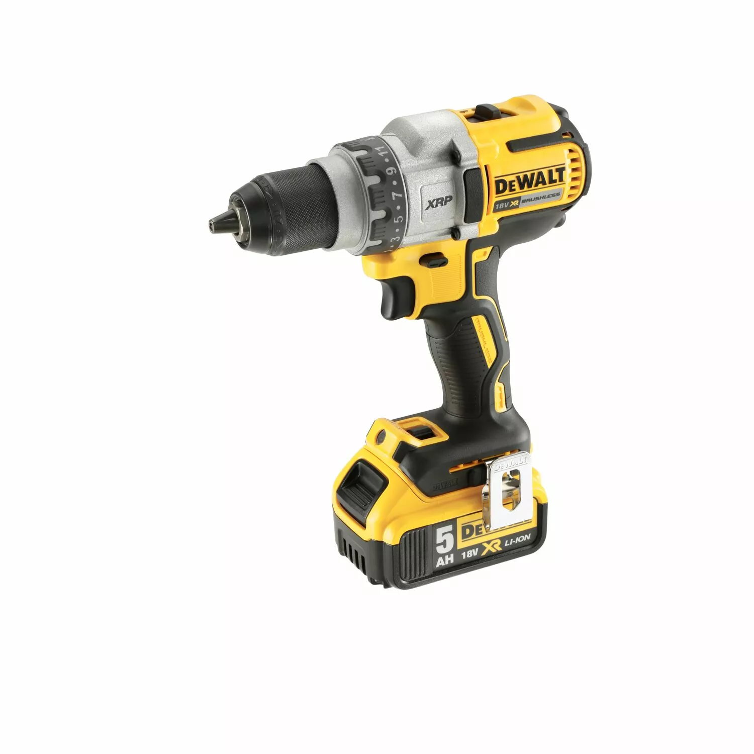DeWALT DCD991P2 18V Li-Ion accu schroef-/boormachine set (2x 5.0Ah accu) in koffer - koolborstelloos