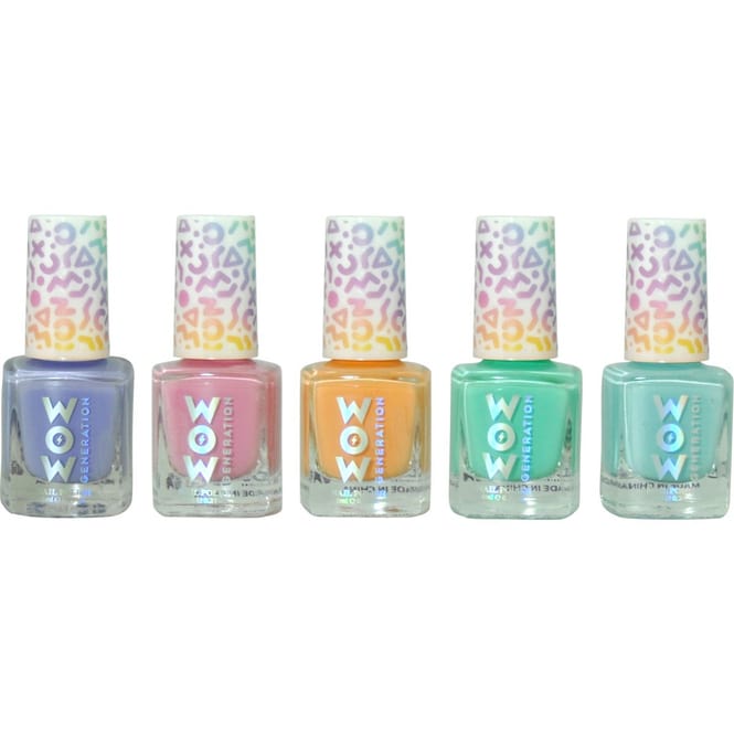 WOW Generation - Nagellack Set - 5 Pastellfarben