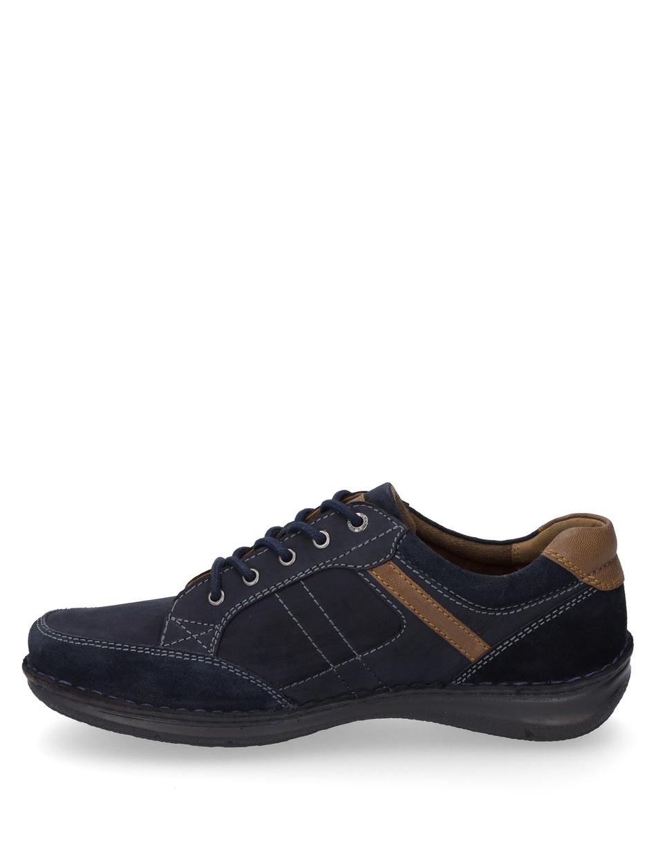 Halbschuh Alfred 04, indigo-kombi