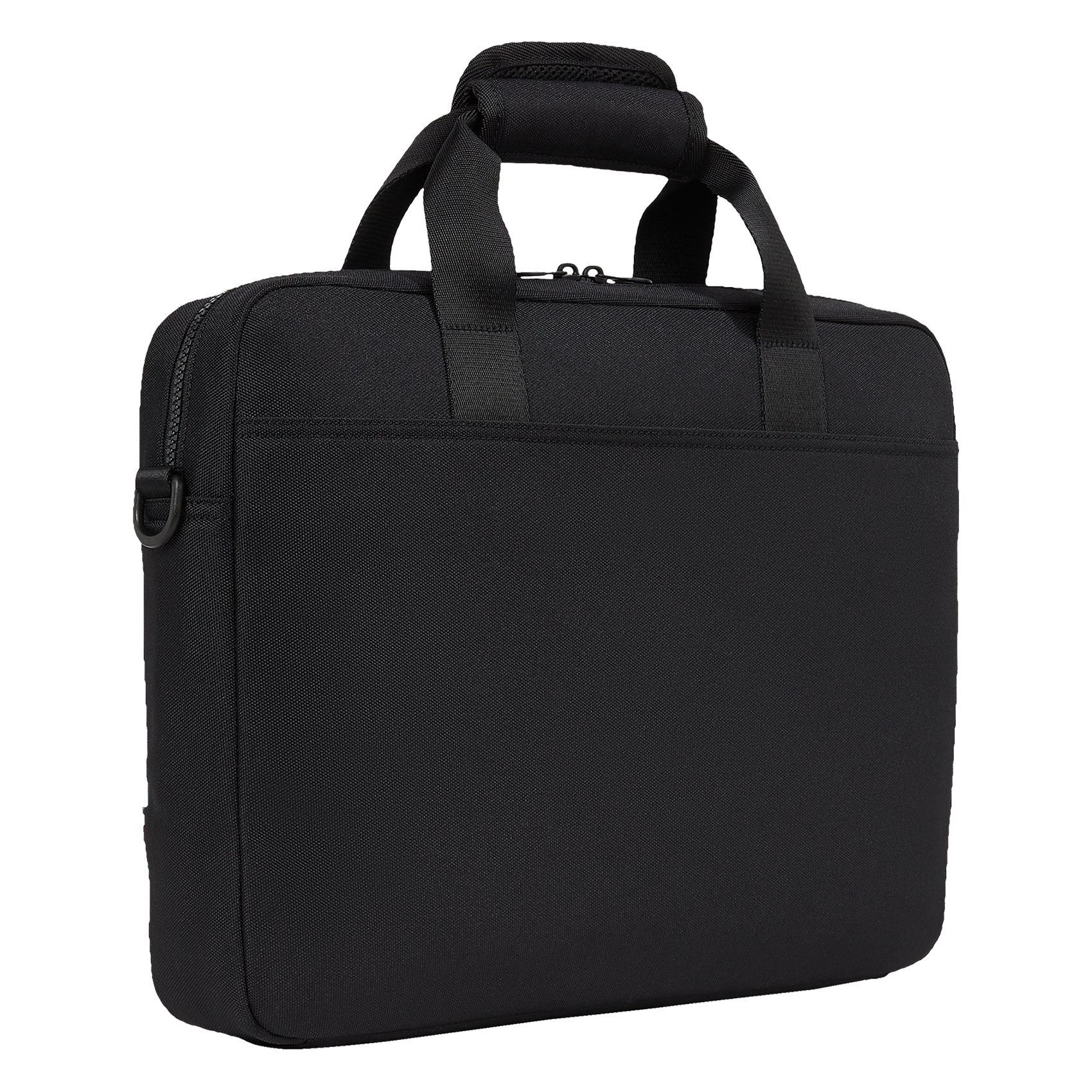 Sac ordinateur en fibres recyclées | Noir