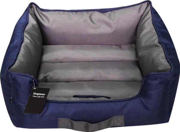 Dogman Rough Rectangular Dog Bed 50cm
