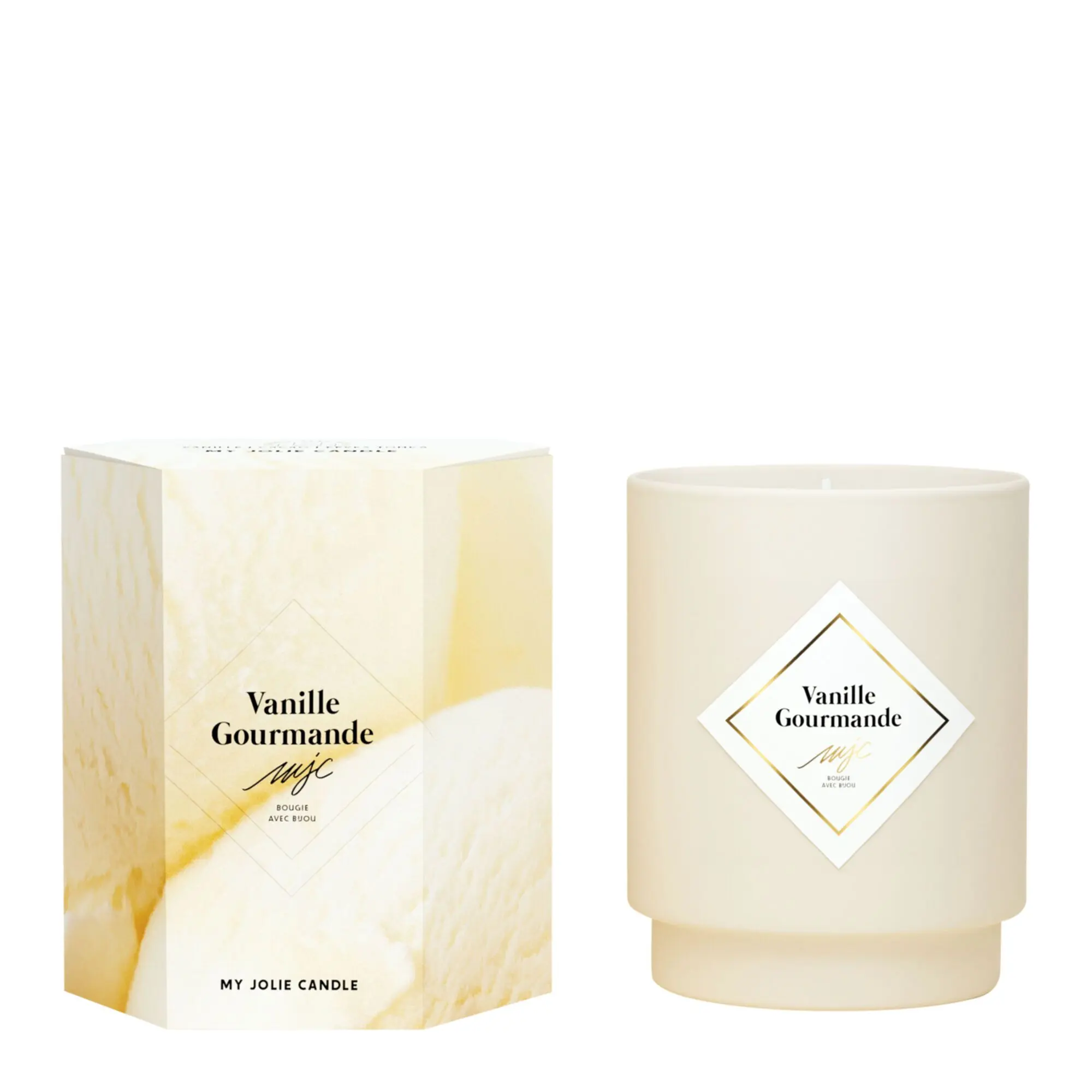 My Jolie Candle - Bougie Parfumée avec Bijou Vanille Gourmande- Bougie