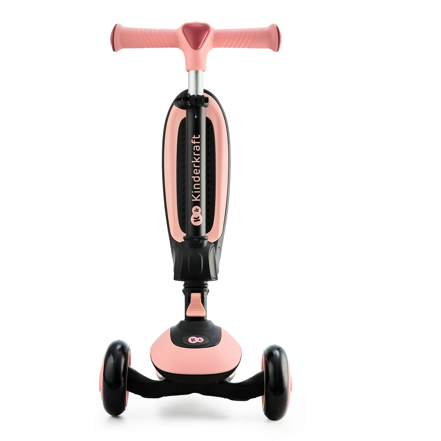 Kinderkraft 2 in 1 Laufrad & Roller Halley Rose pink