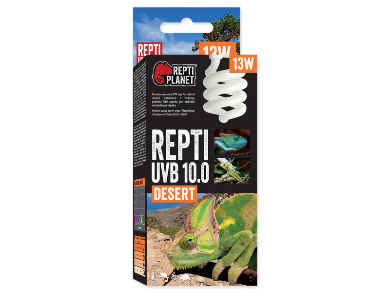 Repti Planet Terrarienlampe Sparlampe 10.0 13 W Beleuchtung für Wüstenterrarien