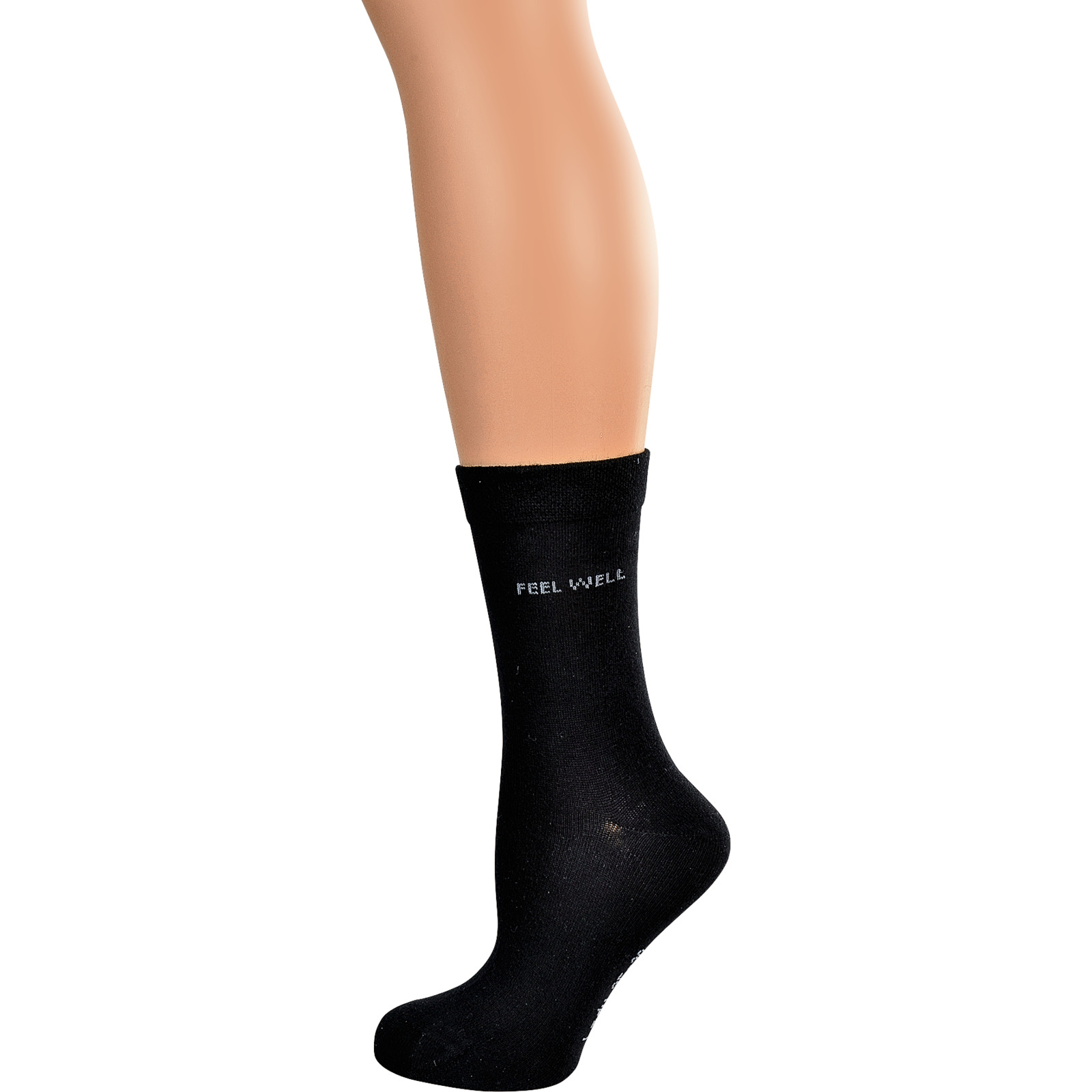 Feel Well Socken DA schwarz