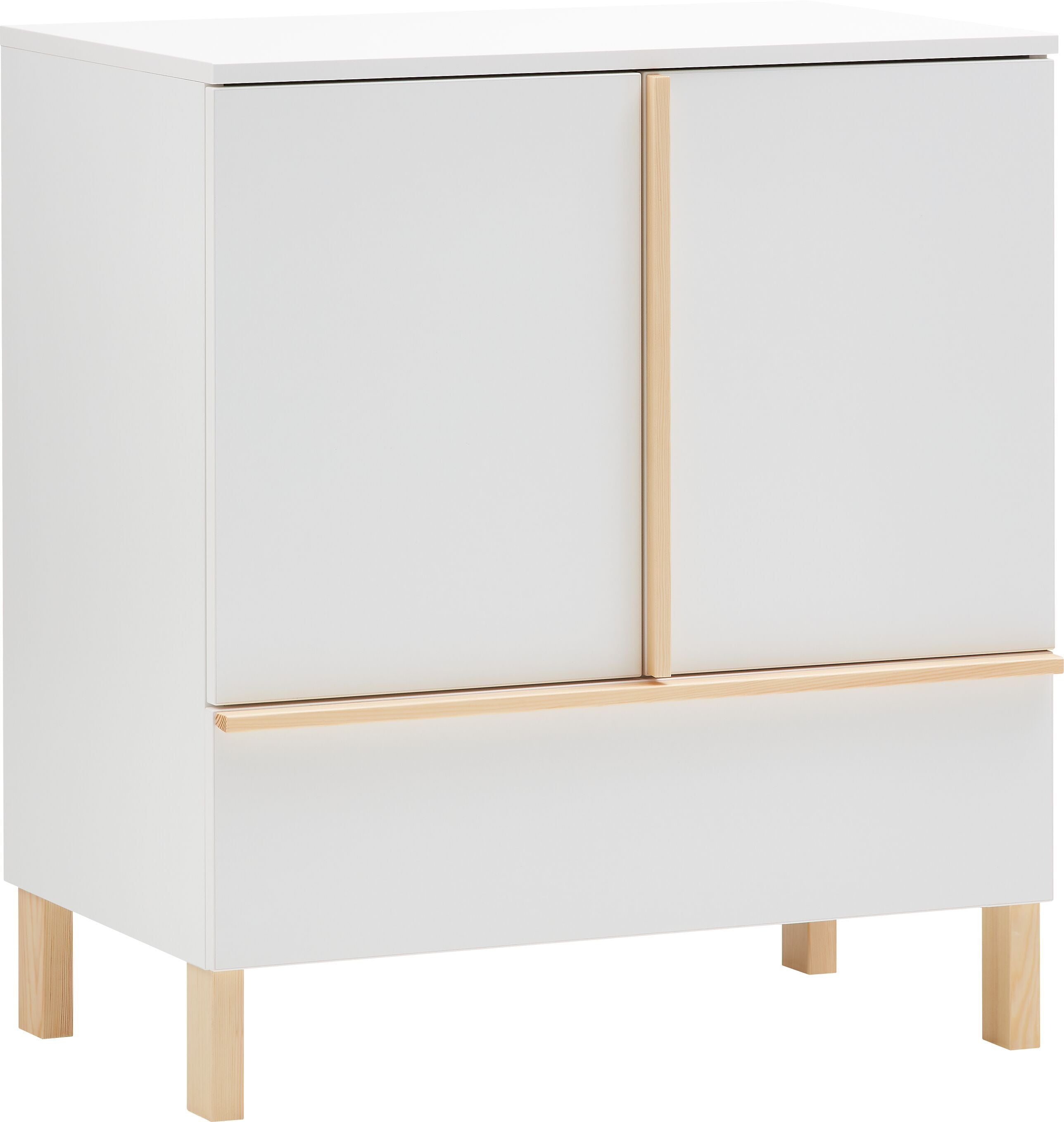 MIO Wickelkommode - Weiss / B: 80.0 cm x T: 52.0 cm x H: 90.0 cm