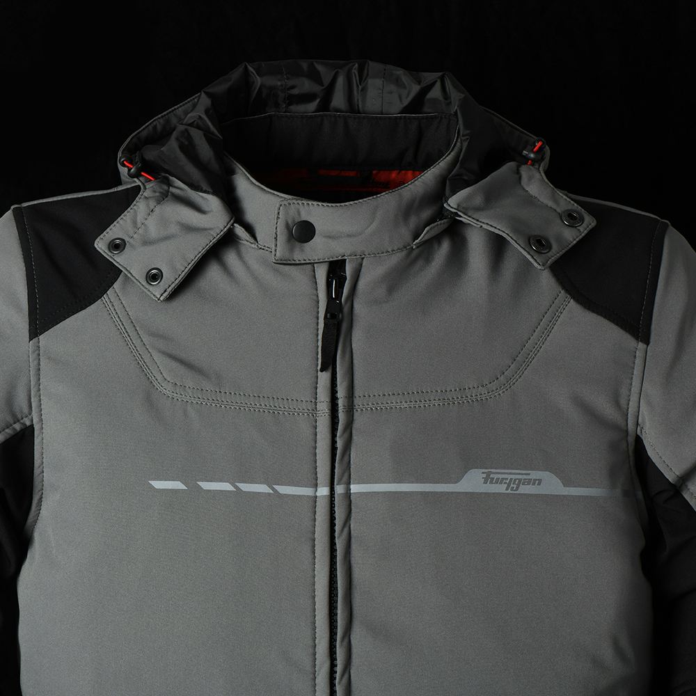 Furygan - Blouson Sektor Evo Noir / Gris Clair