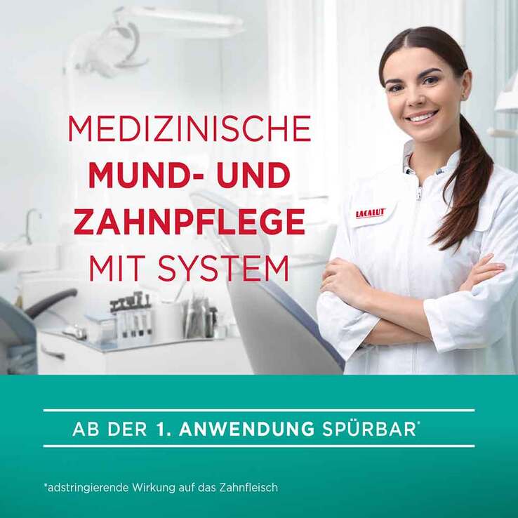 Lacalut sensitiv Remineralisierung & sanftes Weiß, 75 ml