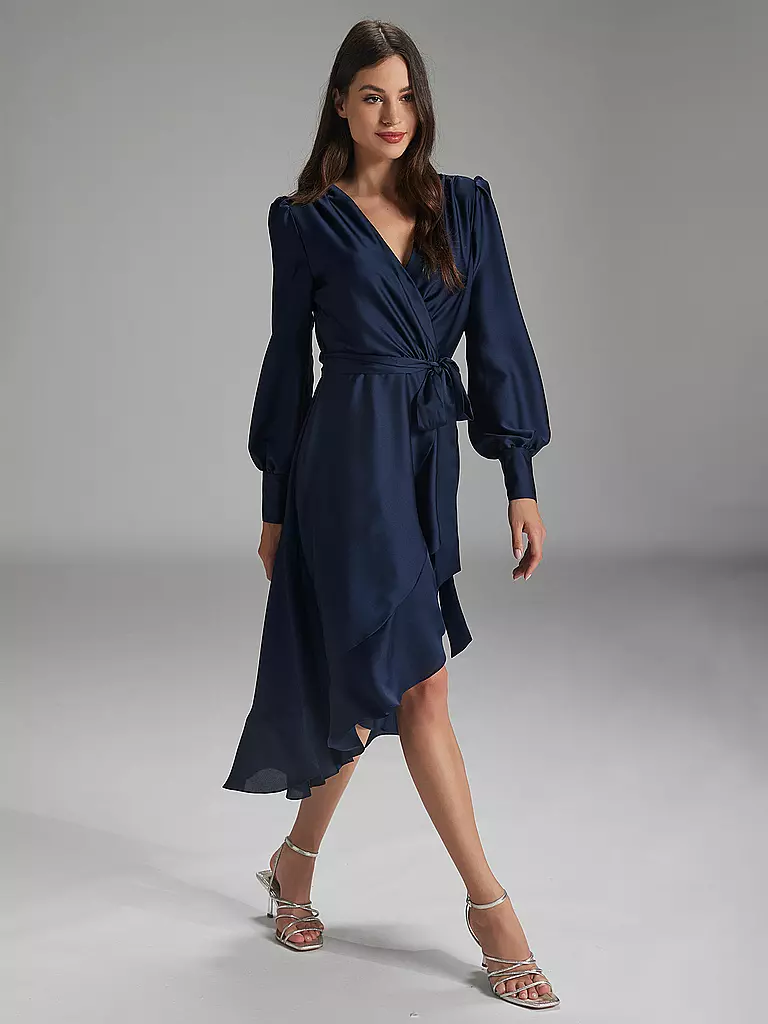 SWING Anlasskleid dunkelblau