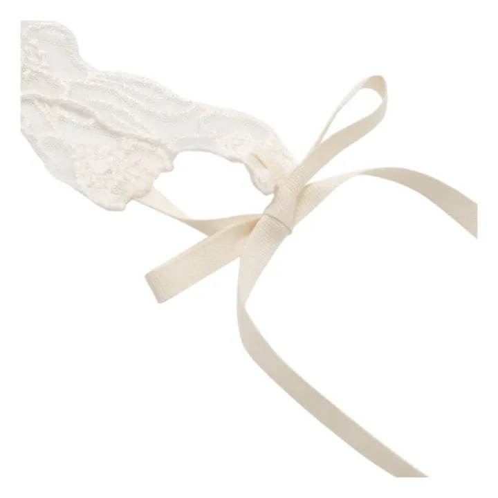 Louisiella Bandeau Liv Fleurs Brodées | Ecru