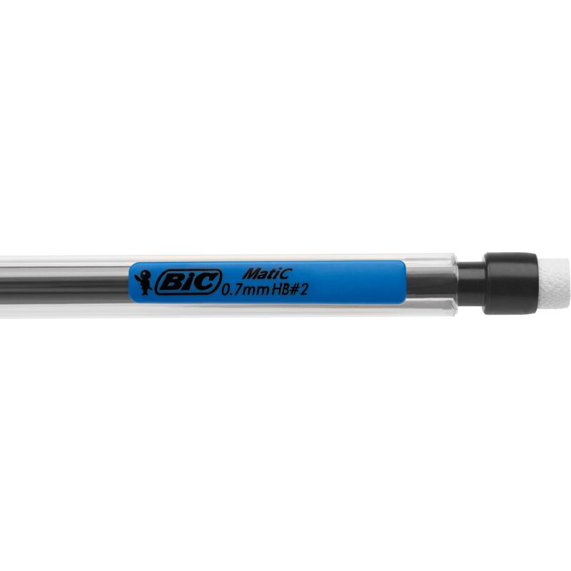 Portemine jetable Matic Original Bic pointe 0,7 mm HB noir