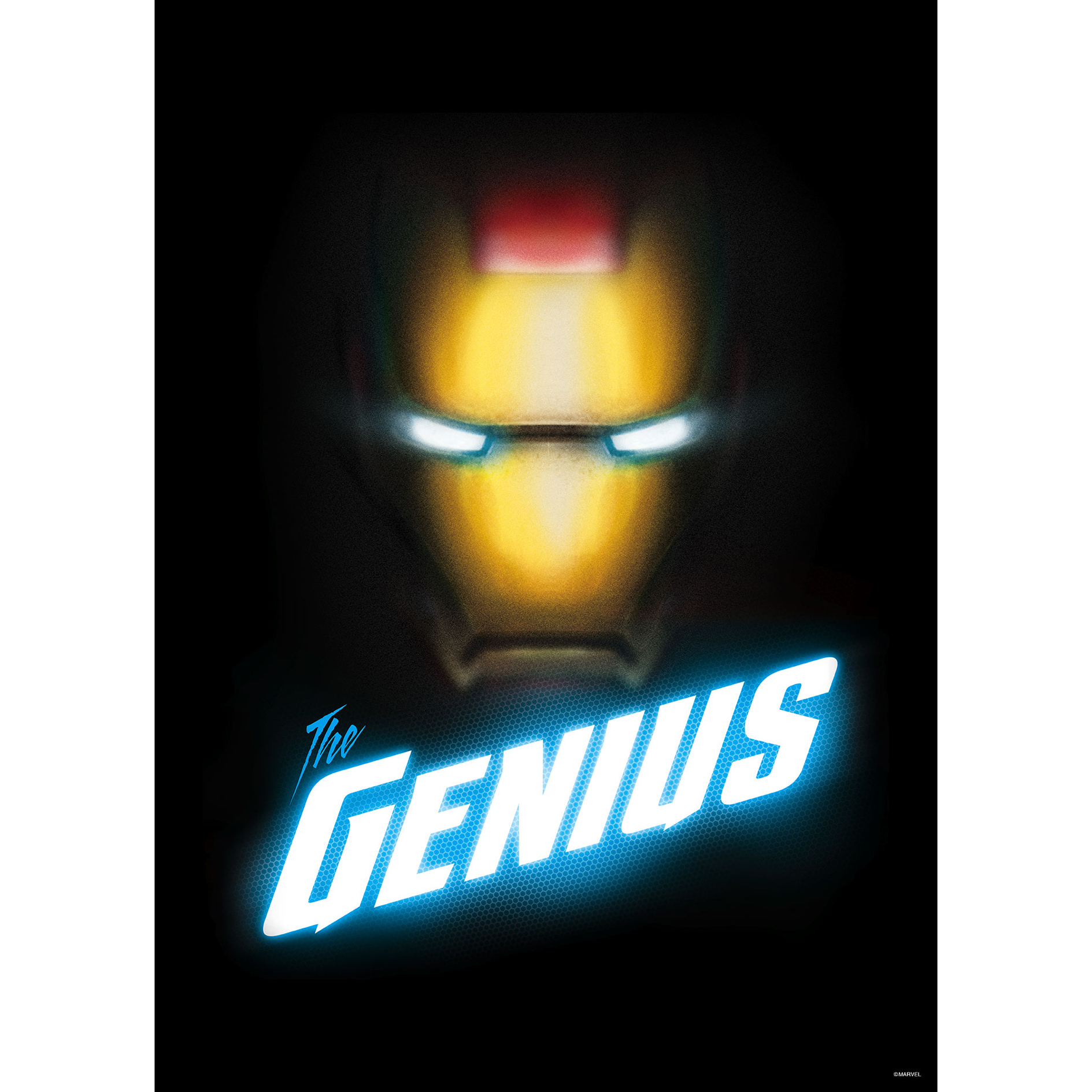 Wandbild AVENGERS THE GENIUS - 50x70 cm