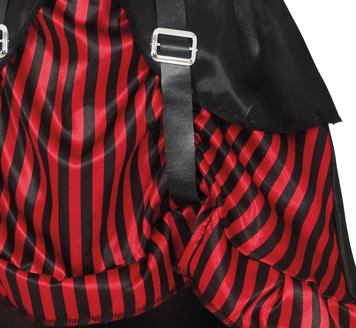 Halloween Jurk Rood Zwart Meisje Gothic