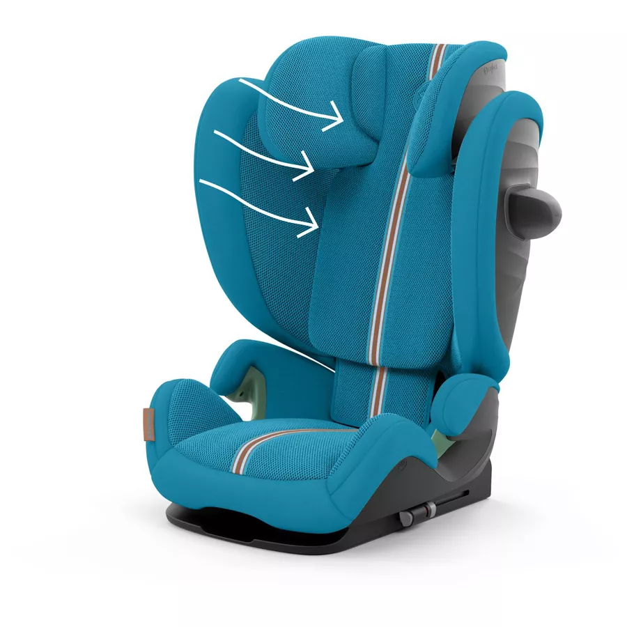 cybex GOLD Kindersitz Solution G i-fix Beach Blue Plus