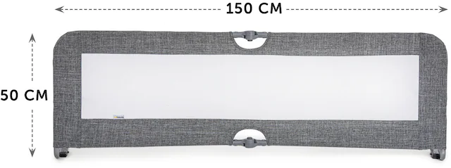 Hauck Bettschutzgitter »Sleep N Safe Plus XL -   melange grey«