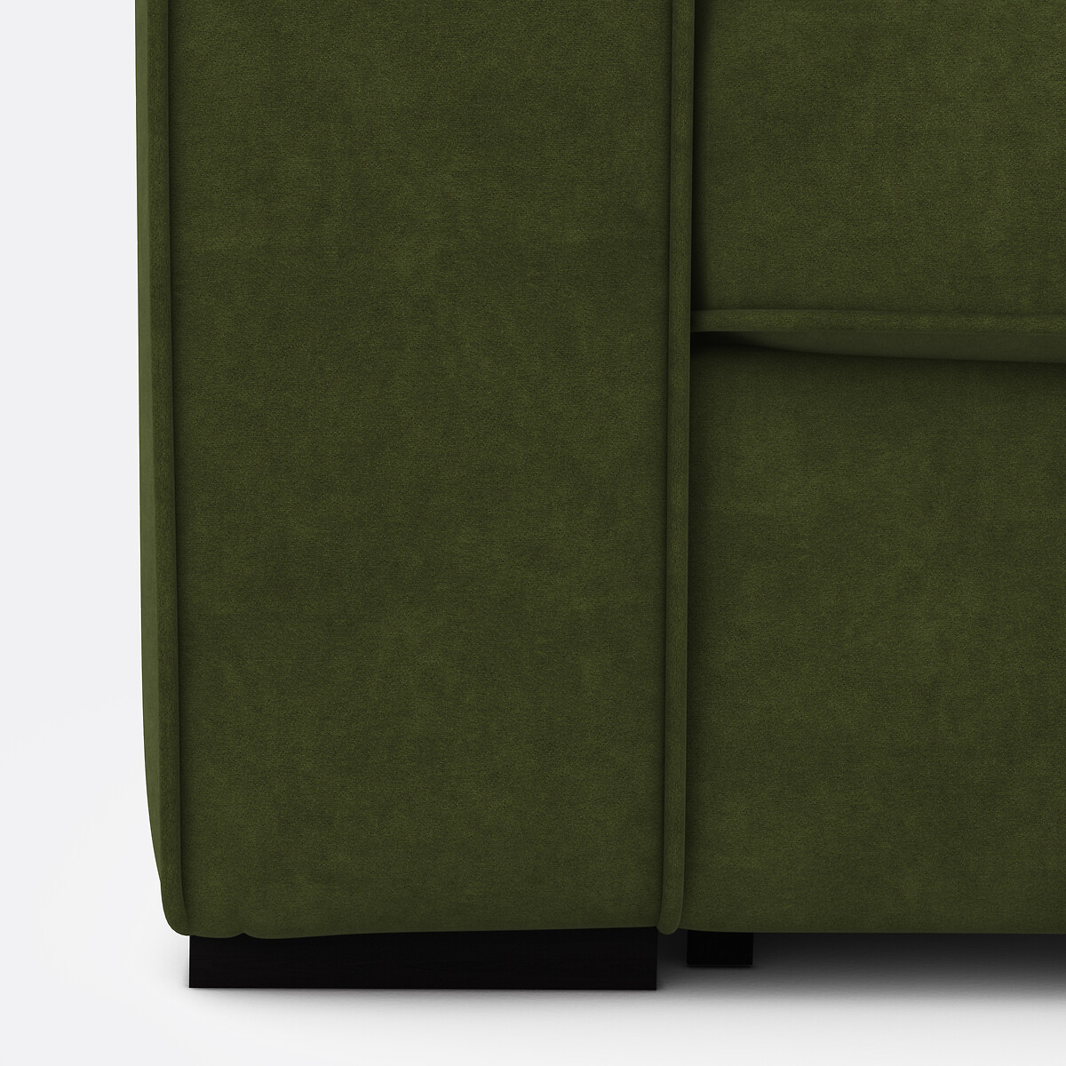 LA REDOUTE INTERIEURS<br>Sofá-cama de veludo, Bultex Cécilia