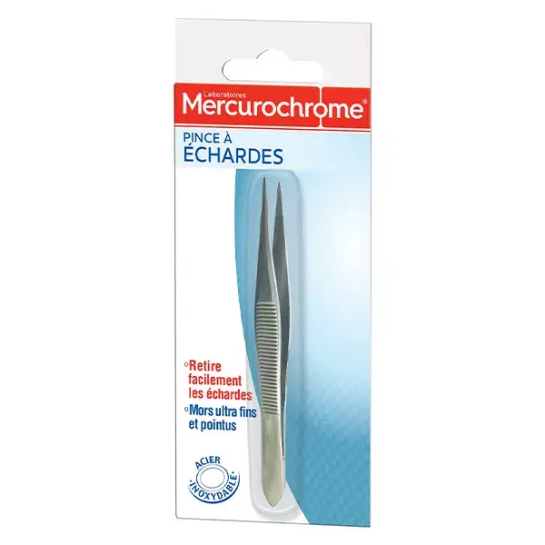 Pinça para farpas Mercurochrome para Higiene e Cuidados