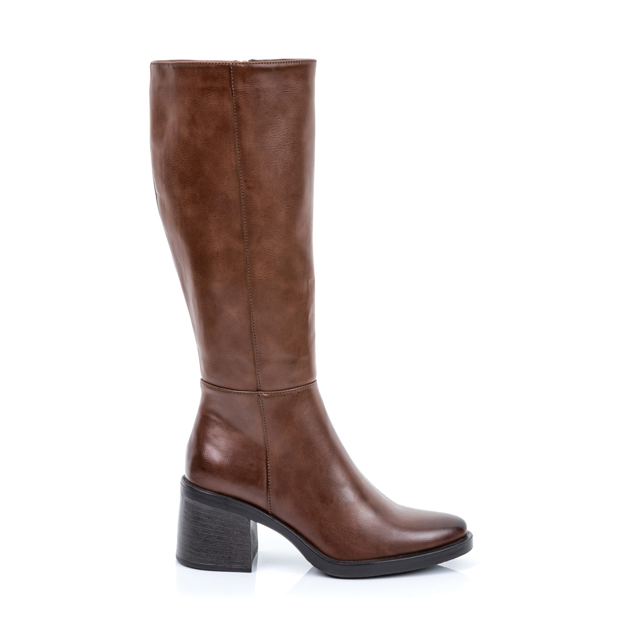 Bottes à talon Femme camel