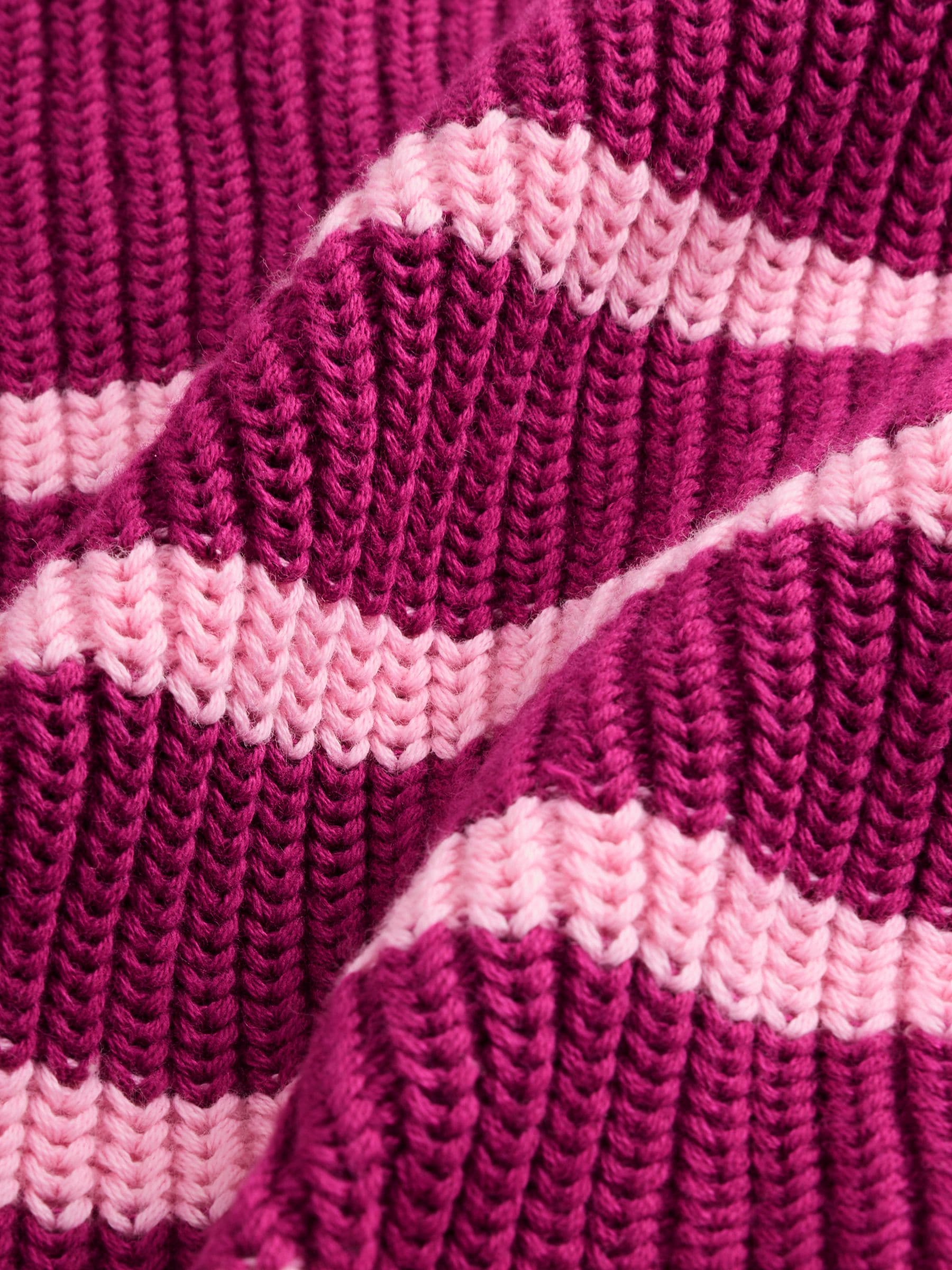 Roze - Vest met strik en V-hals (3mnd-7jr)