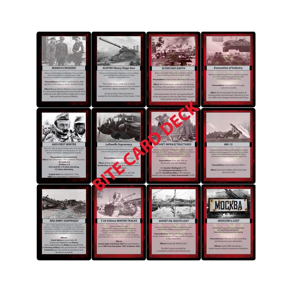 Blocks in the East - Card deck