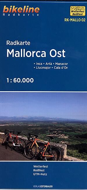 BIKELINE - MALLORCA OST ECHELLE 1 60 000