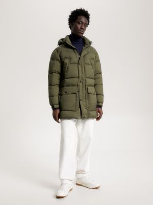 Parka Rockie com capuz e tingimento em peça