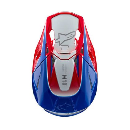 Casque cross Alpinestars SUPERTECH S-M10 - AEON 2023 - Rouge / Bleu